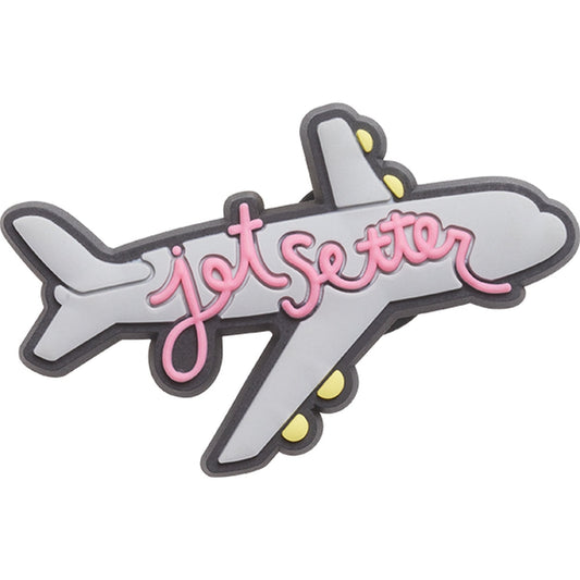 Jibbitz Unisex Jetsetter Plane Símbolos