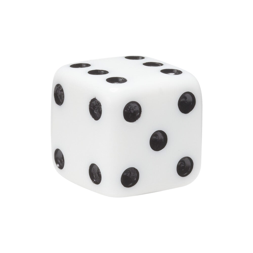 Jibbitz Unisex Black And White Dice Símbolos