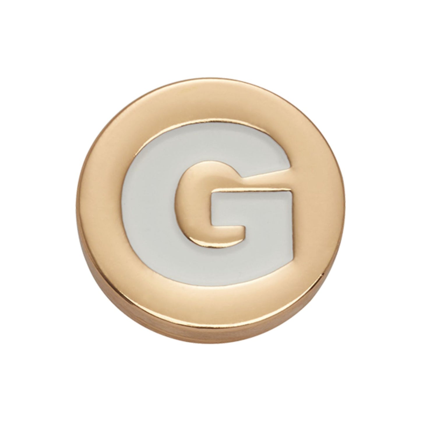 Jibbitz-10008513 Gold Letter G Unisex Adult