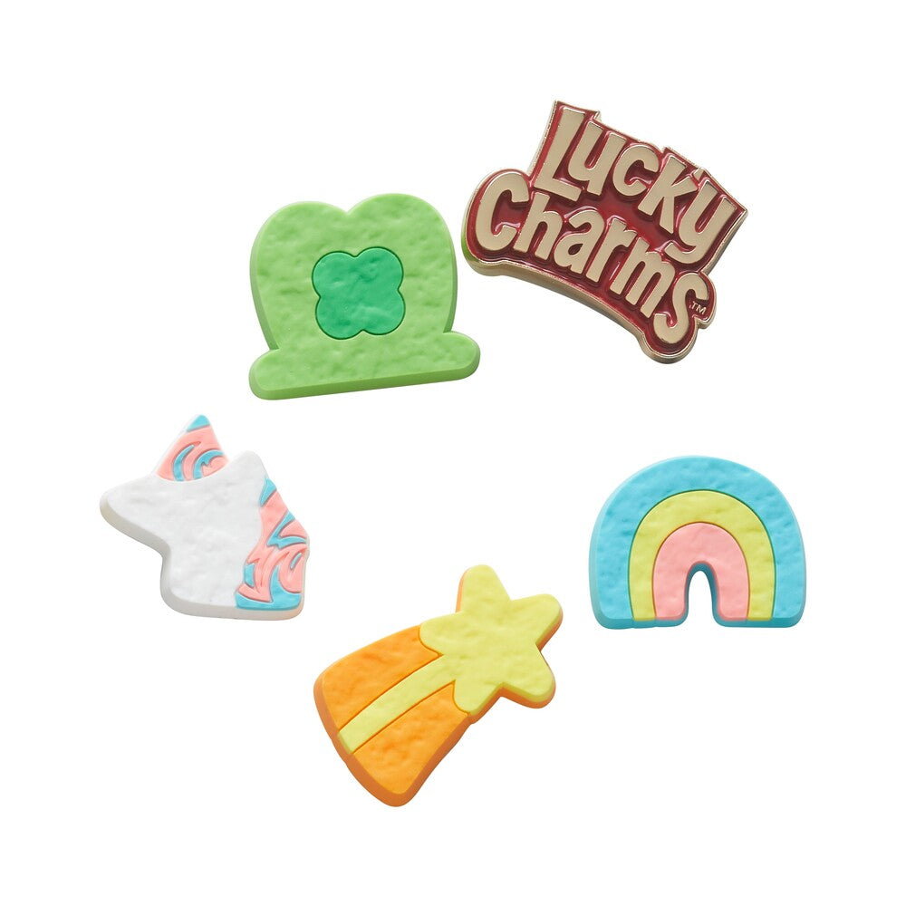 Jibbitz Unisex Lucky Charms 5 Pack Comida