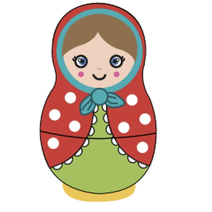 Jibbitz Unisex Matryoshka Doll Símbolos