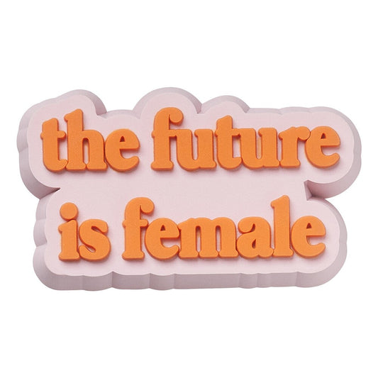 Jibbitz Unisex The Future Is Female Símbolos