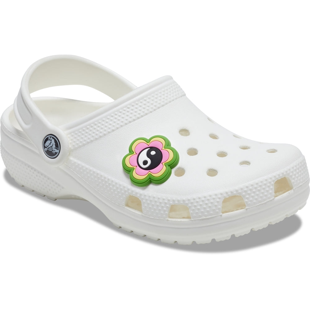 Jibbitz Unisex Flower Ying Yang Símbolos