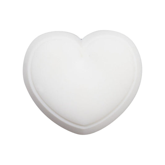 Jibbitz Unisex Little White Heart Símbolos