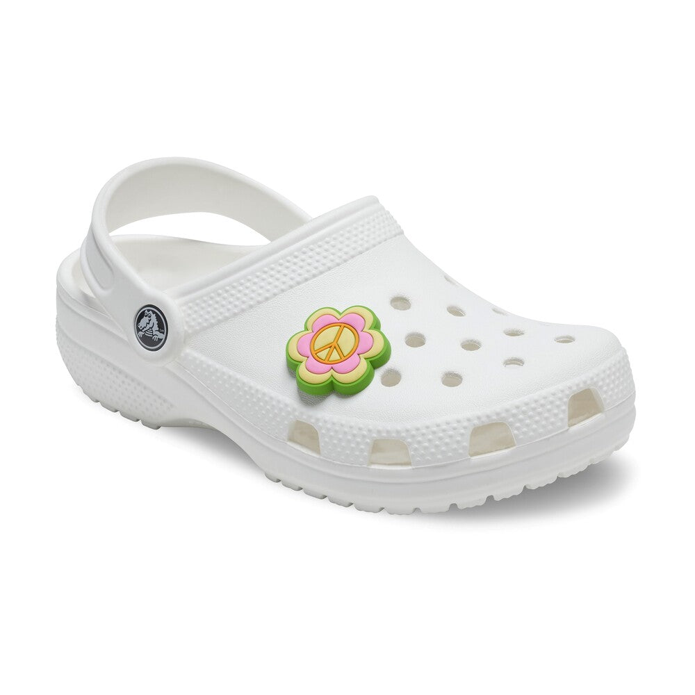 Jibbitz Unisex Peace Sign Flower Símbolos