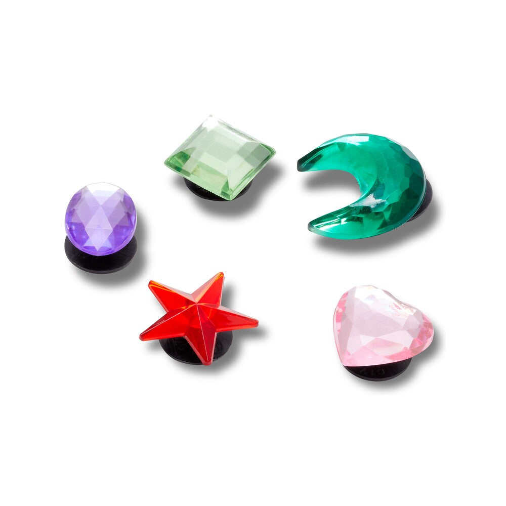 Jibbitz Unisex Elevated Gem 5 Pack Joyería