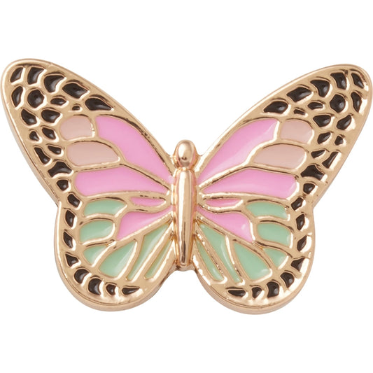 Jibbitz Unisex Elevated Colorful Butterfly Joyería