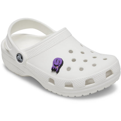 Jibbitz Unisex Purple Drip Smiley Face Símbolos