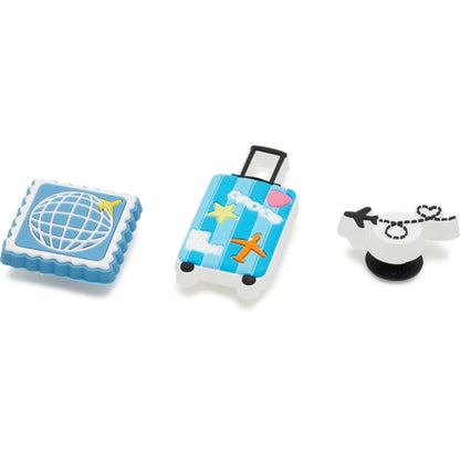 Jibbitz Unisex Travel 3 Pack Símbolos