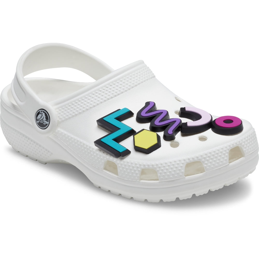 Jibbitz Unisex 90s Shapes 5 Pack Símbolos