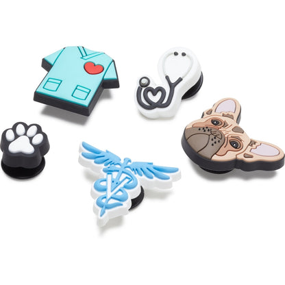 Jibbitz Unisex Vet 5 Pack Símbolos