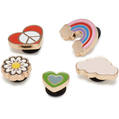 Jibbitz Unisex Whimsical Elevated 5 Pack Joyería