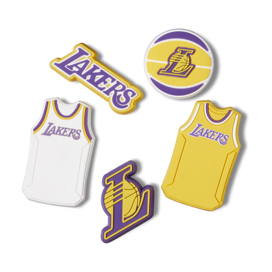 Jibbitz Nba Los Angeles Lakers 5 Pack