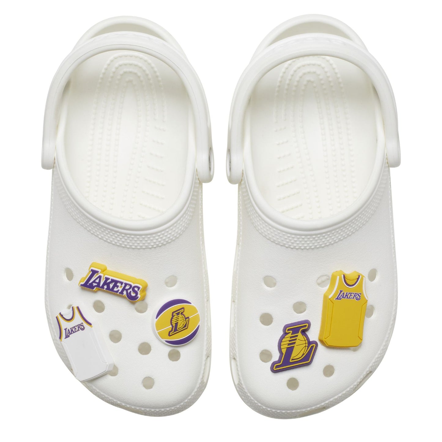 Jibbitz Nba Los Angeles Lakers 5 Pack