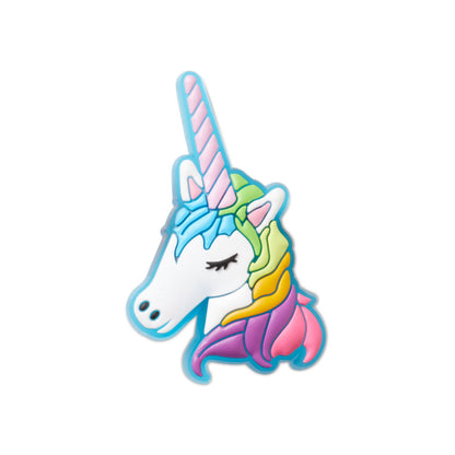 Jibbitz-10011449 Lights Up Unicorn Unisex Adult