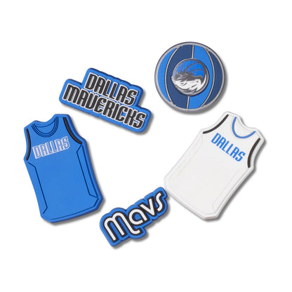 Nba Dallas Mavericks 5pck Unisex Multi Jibbitz