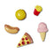 Jibbitz Mini 3d Food 5 Pack