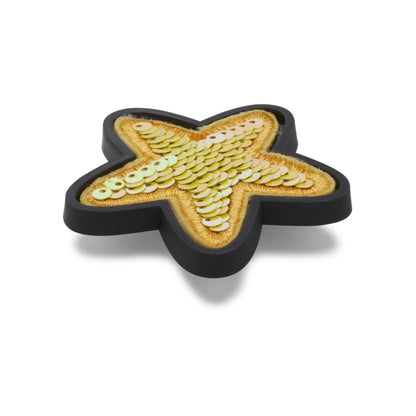 Jibbitz-10011875 Flippable Gold Star Unisex Unisex