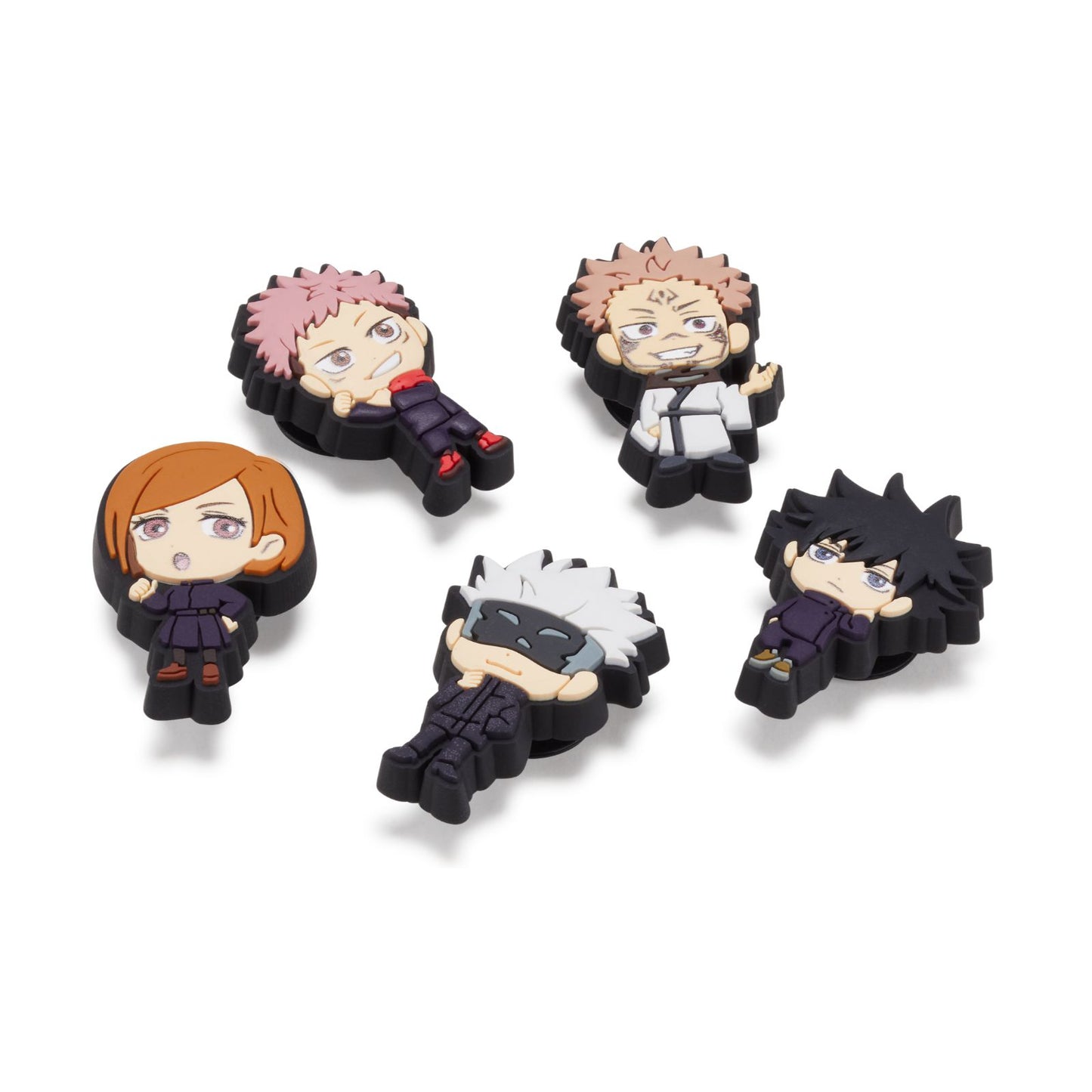 Jujutsu Kaisen 5pck Unisex Multi Jibbitz