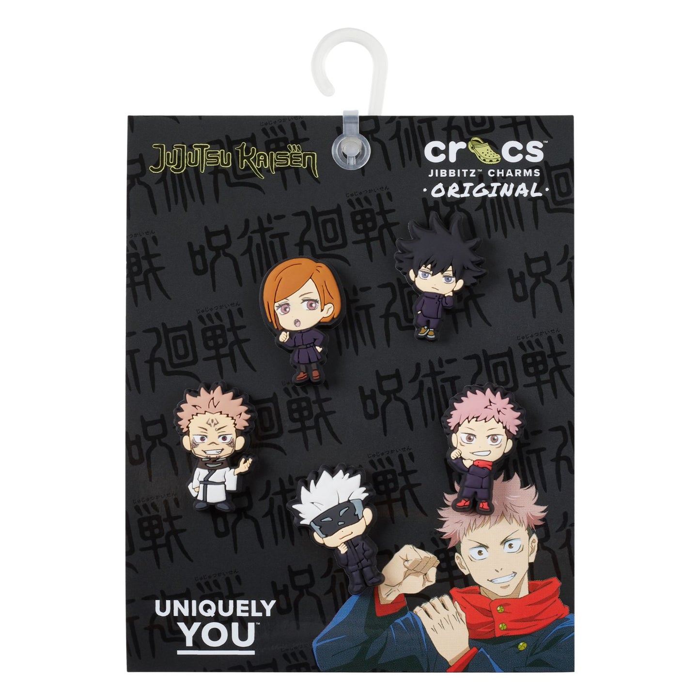 Jujutsu Kaisen 5pck Unisex Multi Jibbitz