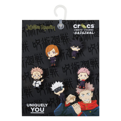 Jujutsu Kaisen 5pck Unisex Multi Jibbitz