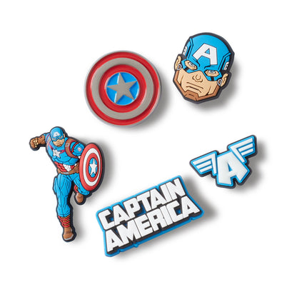 Jibbitz Captain America 5 Pack