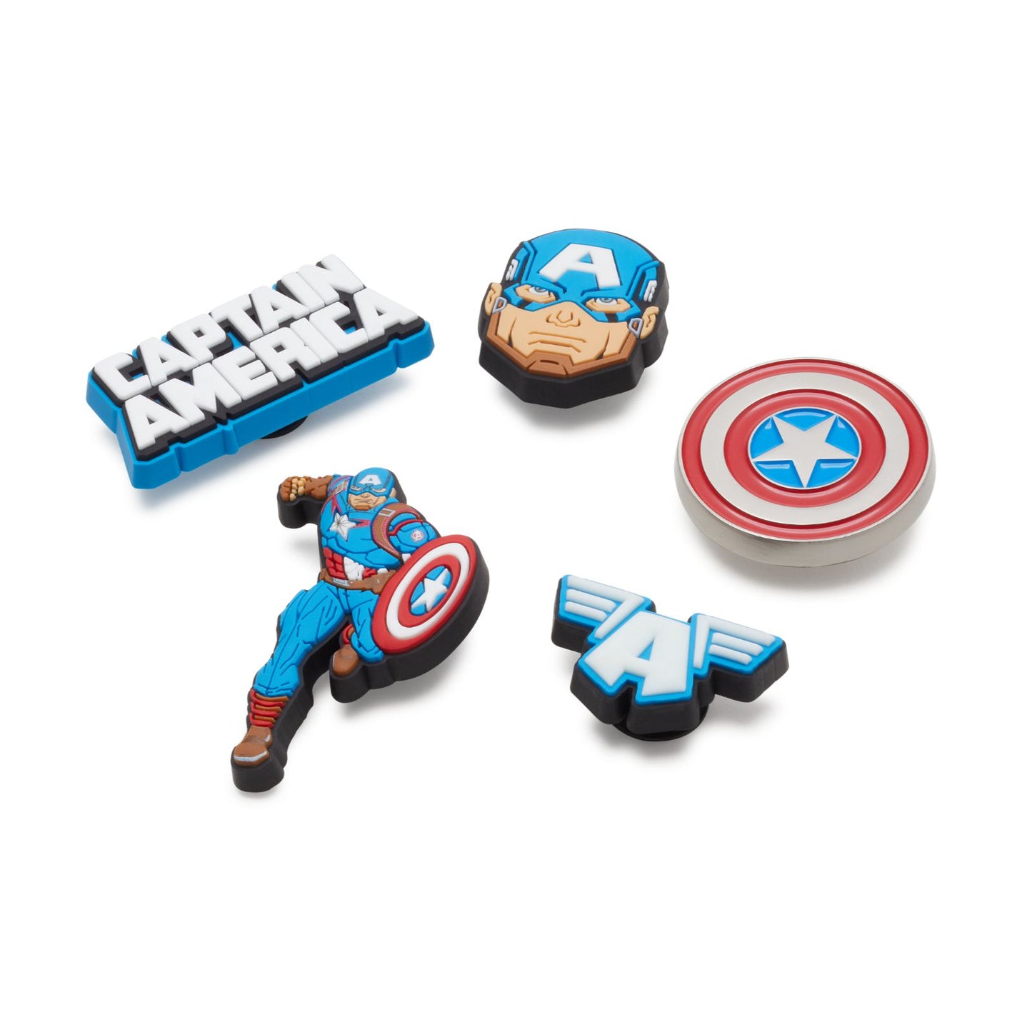 Jibbitz Captain America 5 Pack