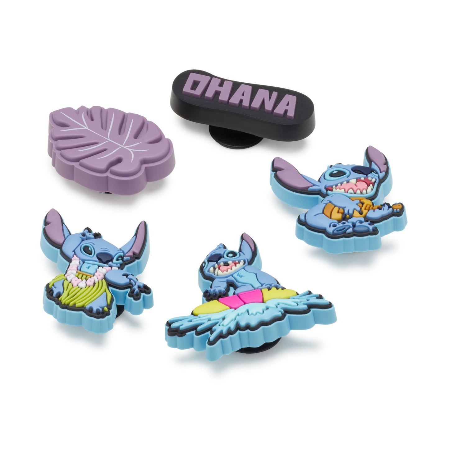 Jibbitz Stitch Tropical 5 Pack
