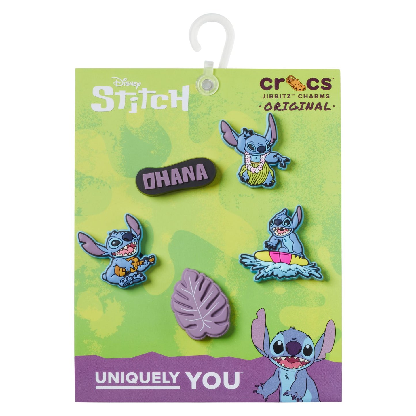 Jibbitz Stitch Tropical 5 Pack