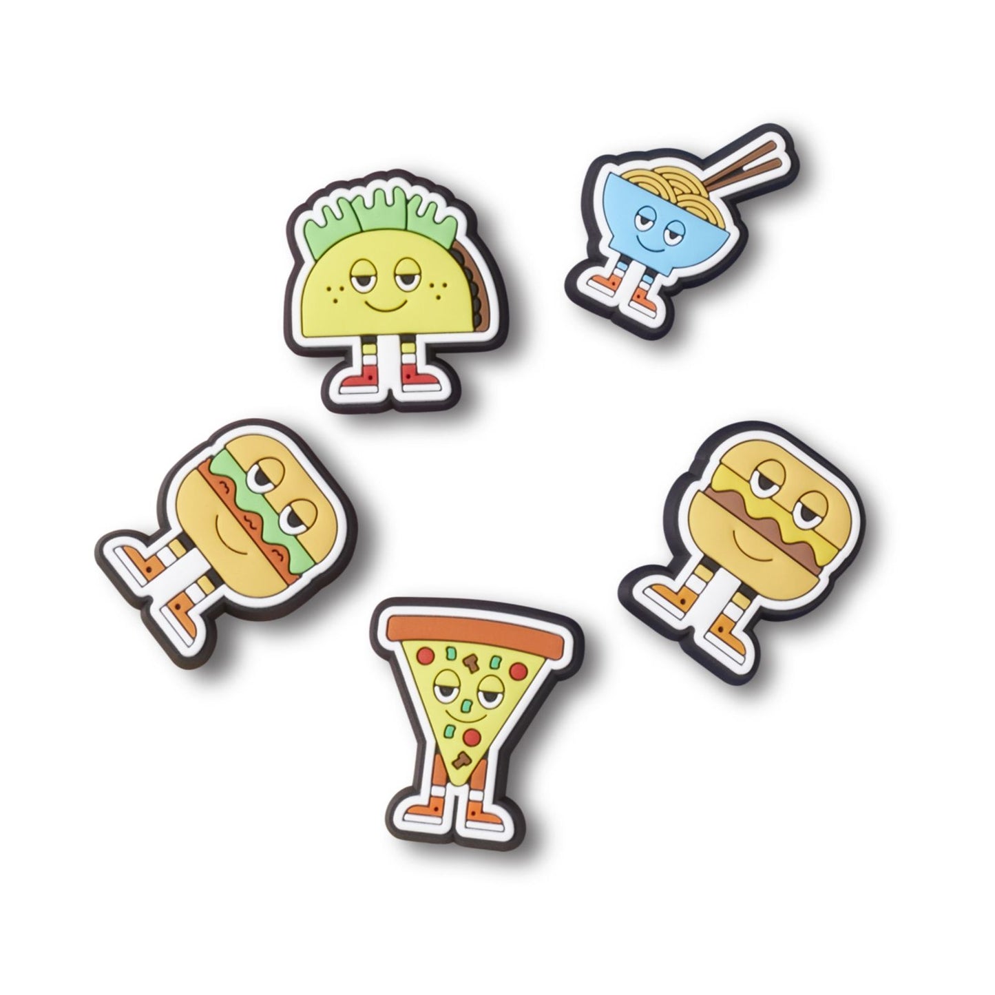Jibbitz Chill Foods 5 Pack Unisex