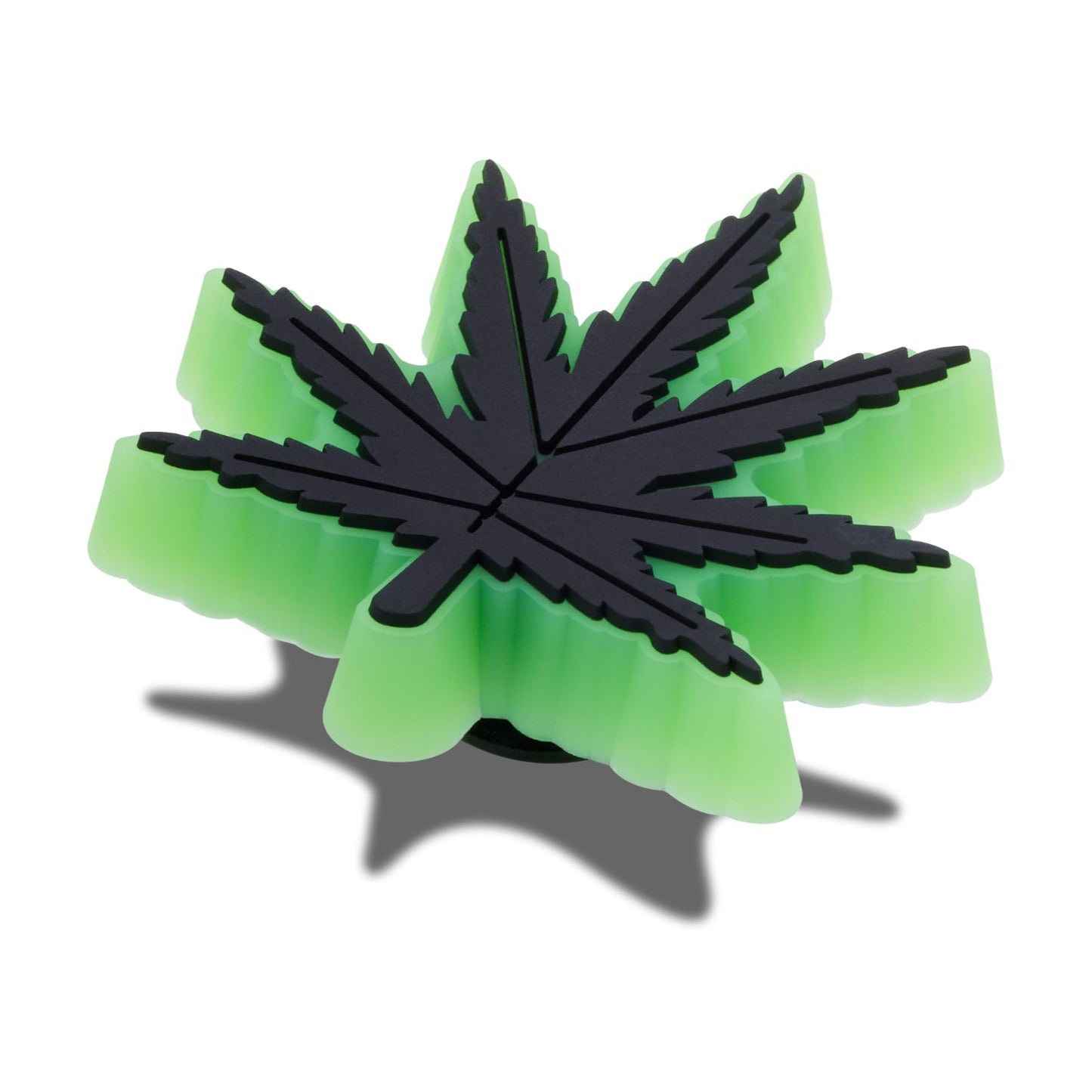 Lights Up Hemp Leaf Unisex Multi Jibbitz