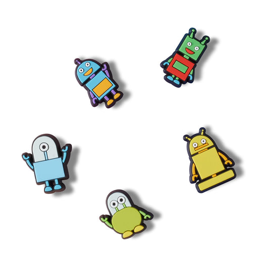 Jibbitz Tiny Robot Crew 5 Pack