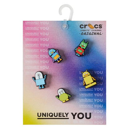 Jibbitz Tiny Robot Crew 5 Pack