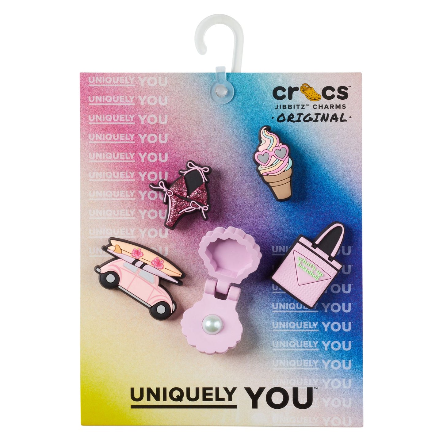 Jibbitz Girly Beach Trip 5 Pack