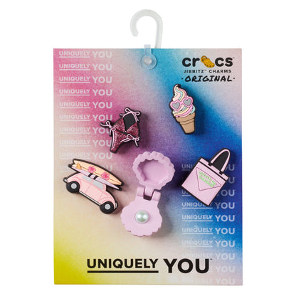 Jibbitz Girly Beach Trip 5 Pack