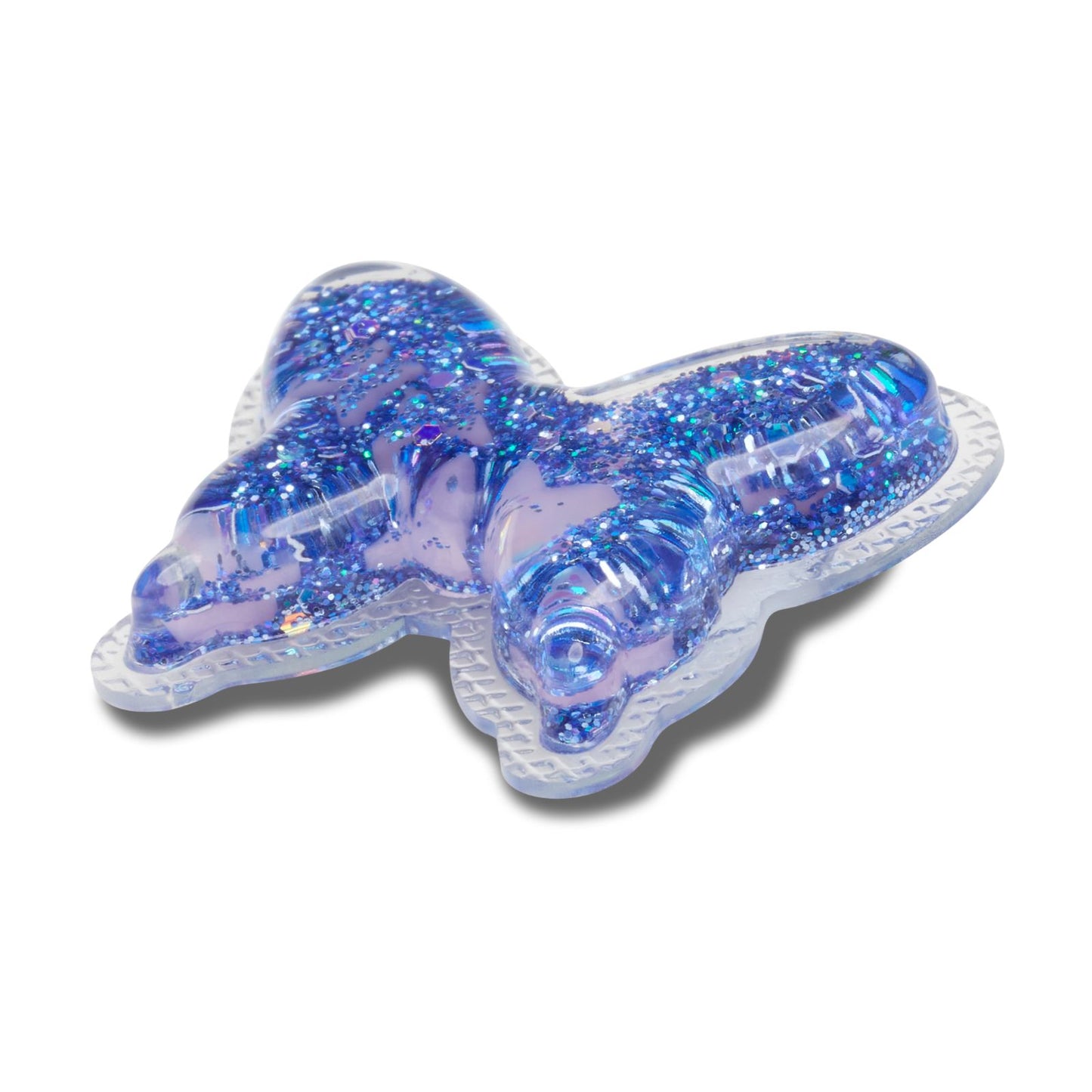 Purple Squish Butterfly No Aplica Jibbitz