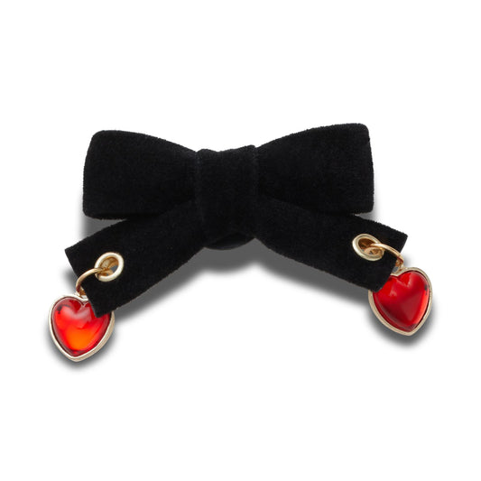 Jibbitz Heart Dangle Bow