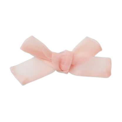 Jibbitz Pink Sheer Bow