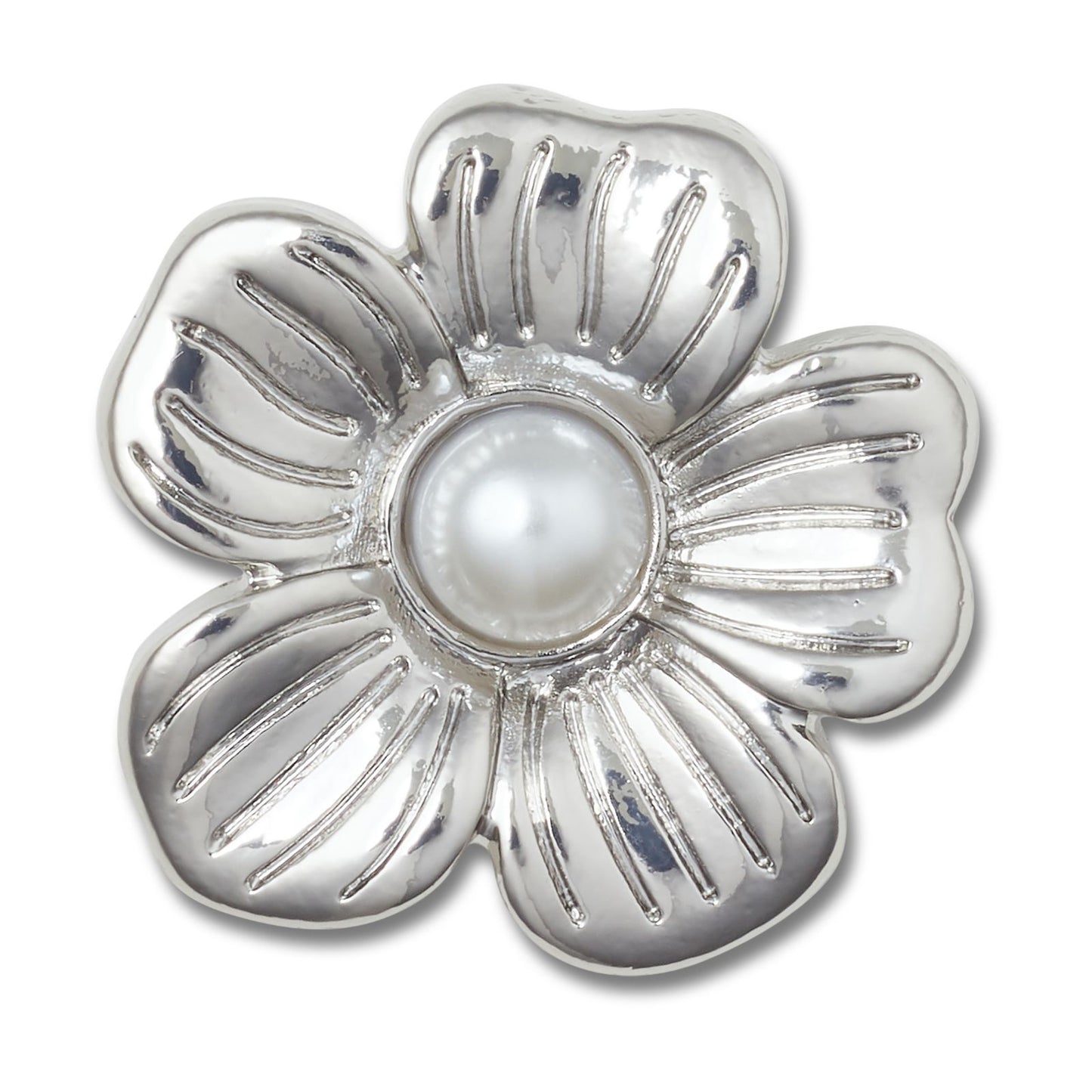 Jibbitz Silver Daisy 2