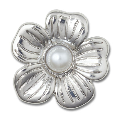 Jibbitz Silver Daisy 2
