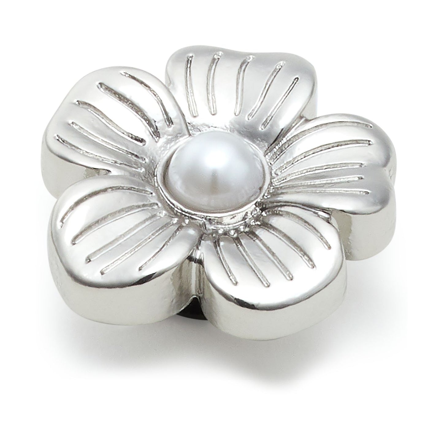 Jibbitz Silver Daisy 2