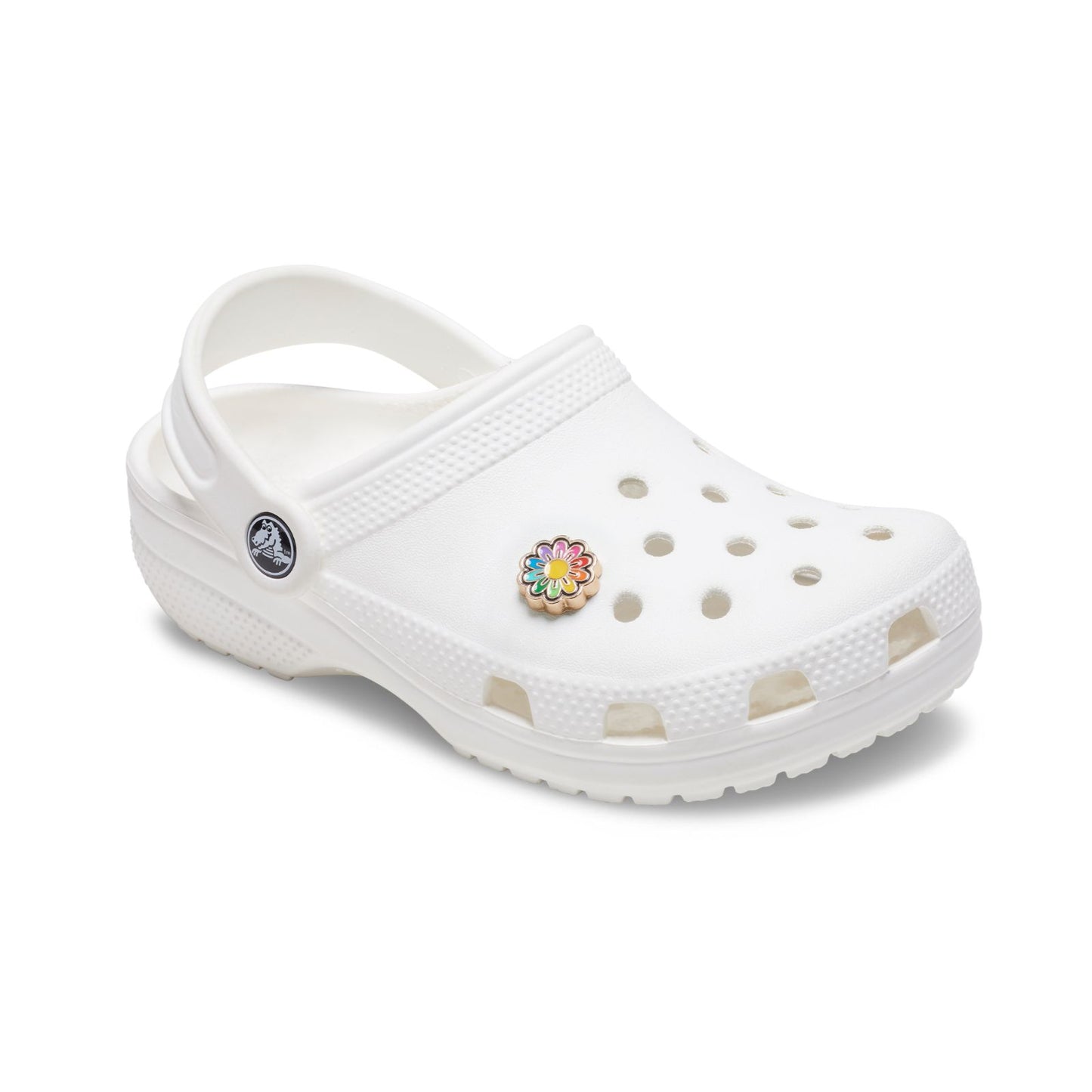 Jibbitz Festival Gold Rainbow Daisy