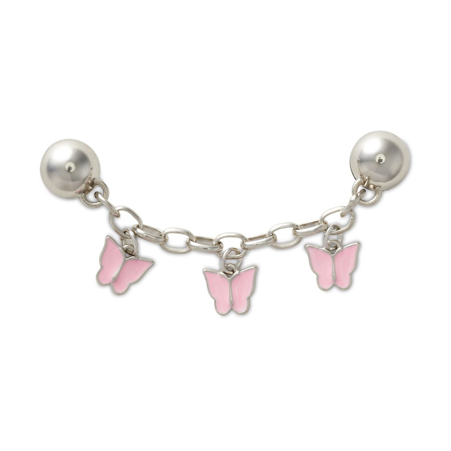 Jibbitz Goth Girl Butterfly Chain