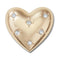 Jibbitz Gold Encrusted Heart