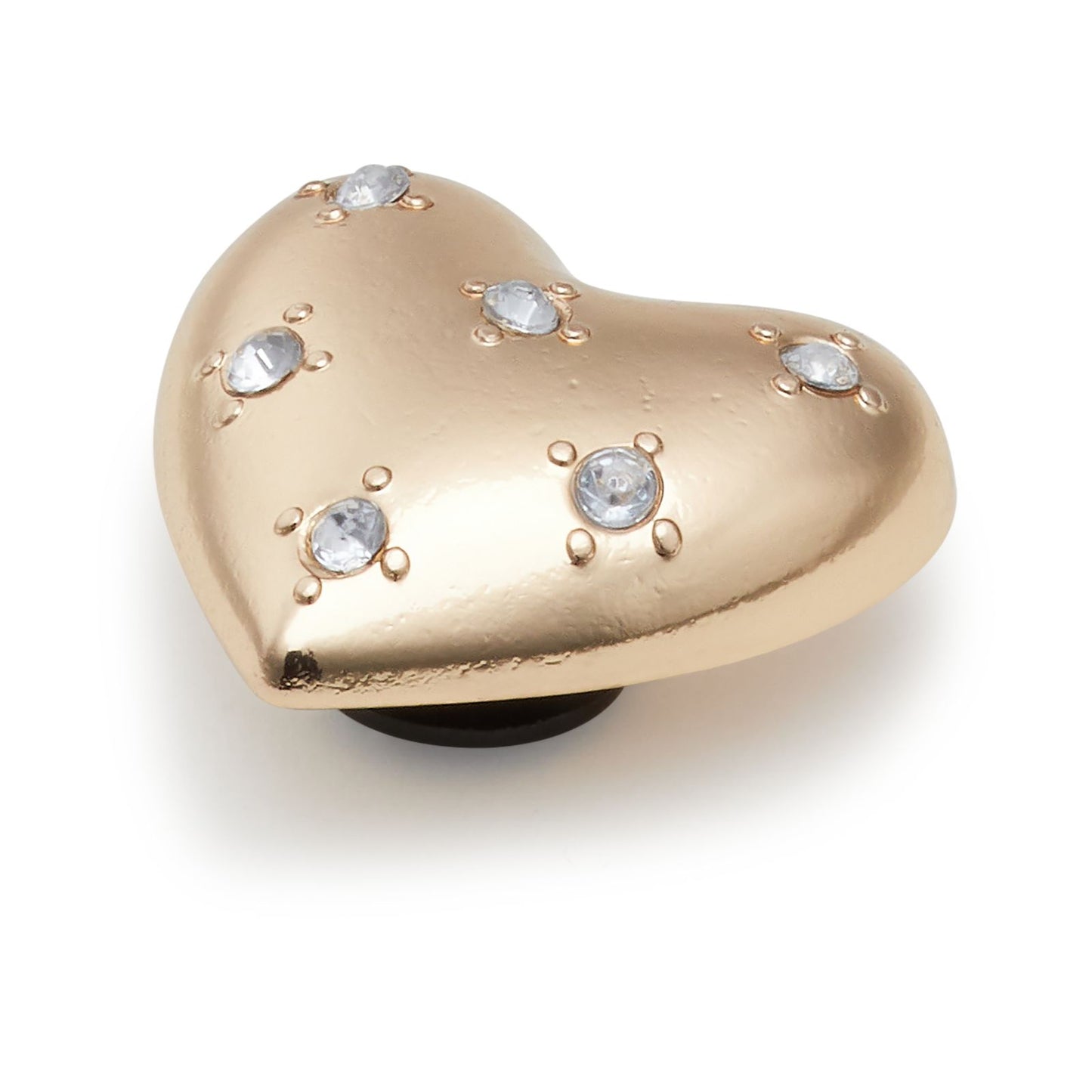 Jibbitz Gold Encrusted Heart