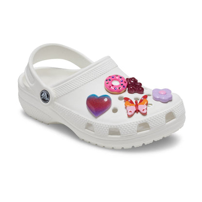 Jibbitz Purple And Pink Fun 5 Pack