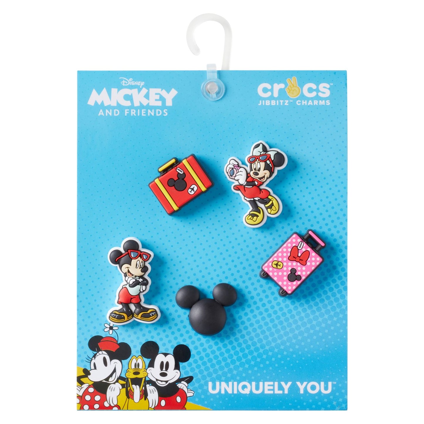 Jibbitz Mickey Vacation 5 Pack