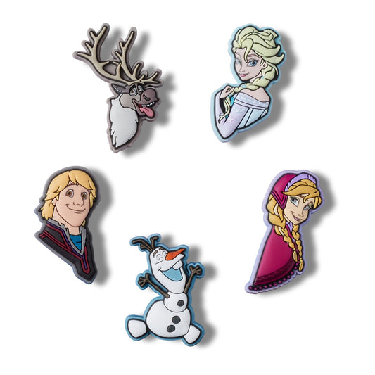 Frozen 5pck Unisex Multi Jibbitz