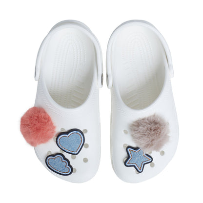 Denim And Pink Puff 5 Pack No Aplica Jibbitz