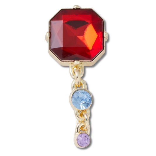 Red Dangle Gem Unisex Multi Jibbitz